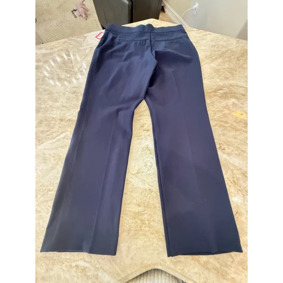 SPANX Straight wide Leg Pants 2X Navy New with tag. Stretchy workwear.